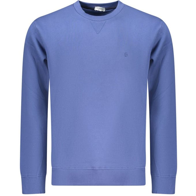 Coveri Moving Blauwe Katoenen Heren Sweatshirt
