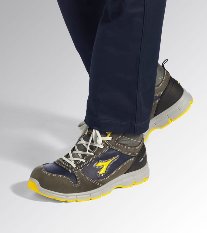 Diadora RUN MID S3S FO SR C. Rock/INSIGNIA BLUE 35