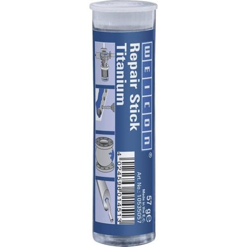 WEICON Reparatiestift Titanium – 57 g – epoxylisthars