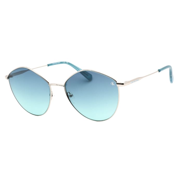 Calvin Klein Blue Gradient Lensed Silver Zonnebril