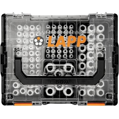 LAPP 53110050 Wartel assortiment Stootvast Kunststof Zilver-grijs 1 set(s)
