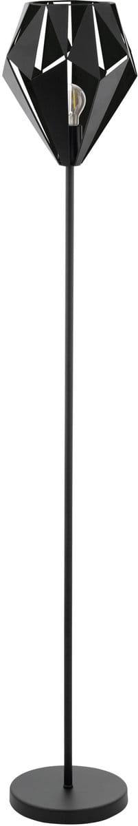 EGLO Carlton 5 Vloerlamp - E27 - 152,5 cm - Zwart