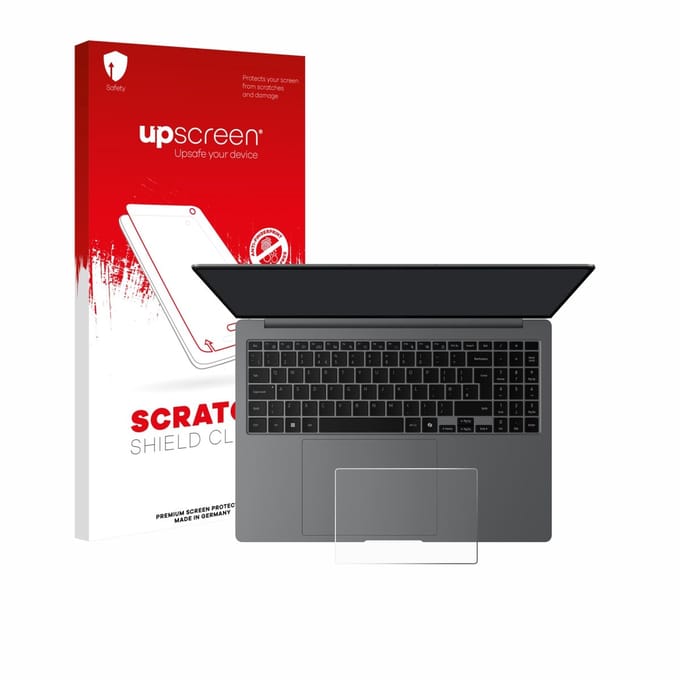 upscreen - Screenprotector voor Samsung Galaxy Book5 Pro 16" (Touch Trackpad) - Folie Beschermfolie transparant