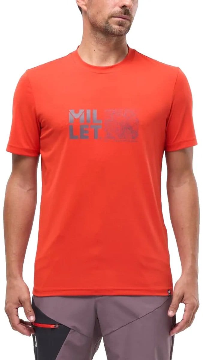 Millet Seneca T-shirt Met Korte Mouwen Oranje S Man