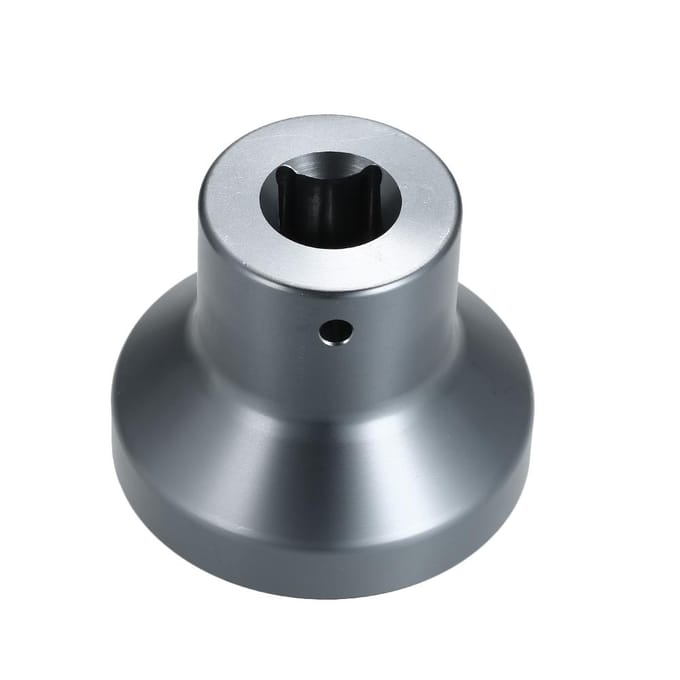 Center Lock wielmoer dopsleutel geschikt voor Porsche 991 Cayman Panamera 3/4 Drive zwart