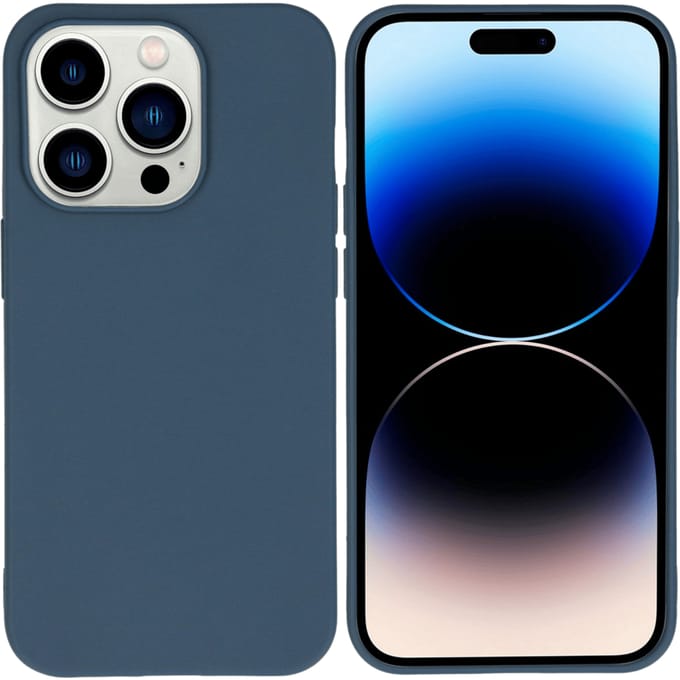 Kees iPhone 14 Pro Telefoonhoesje Blauw