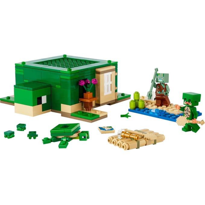 LEGO Minecraft Het schildpadstrandhuis - 21254