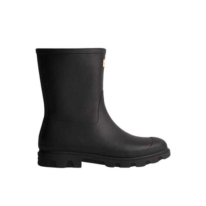 Hunter Downpour Short Insulated Boot Unisex Regenlaarzen - Zwart