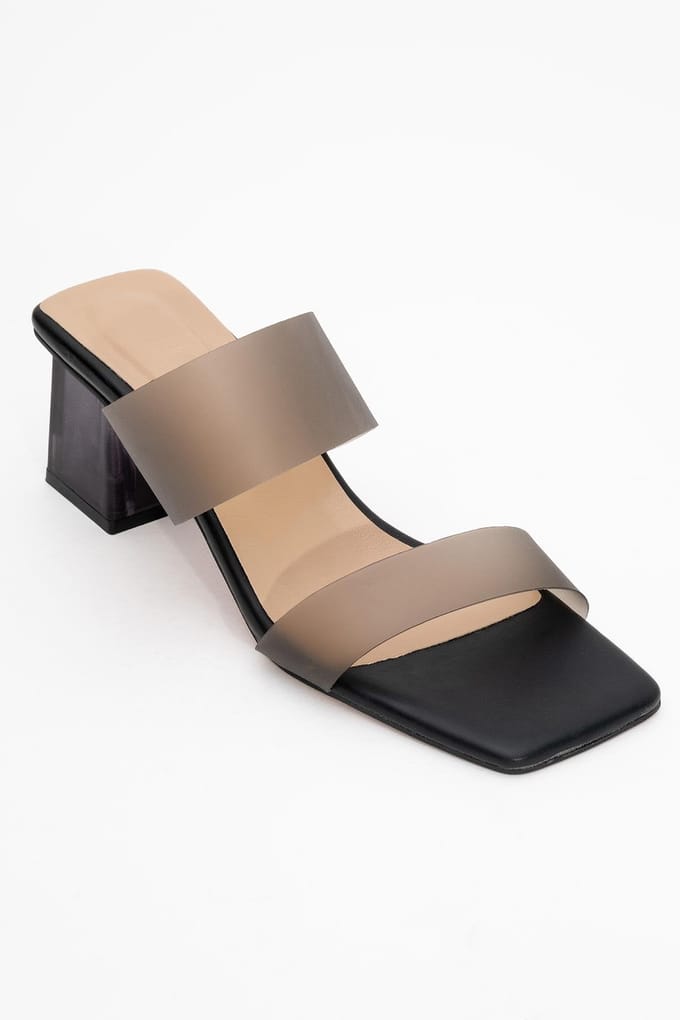 Elara Transparent Riem Sandaal (Women)