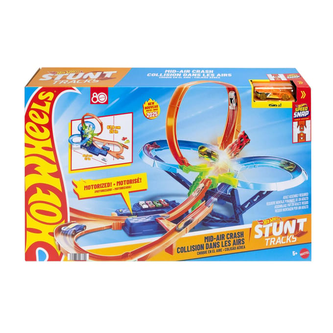 Hot Wheels Big Air Crash Super Collision Voertuigen