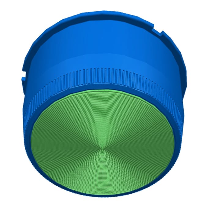 AEG knop, wit 140201233081