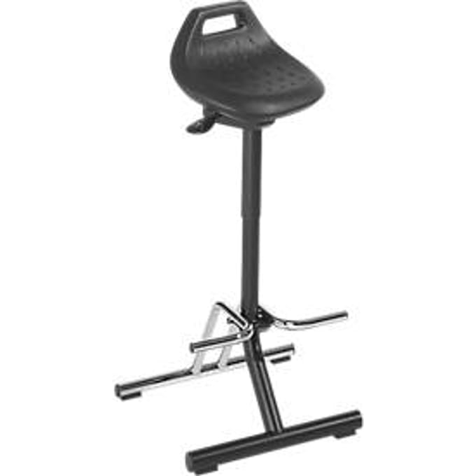 Bimos Werkstoel Stahulp 9456, zwart