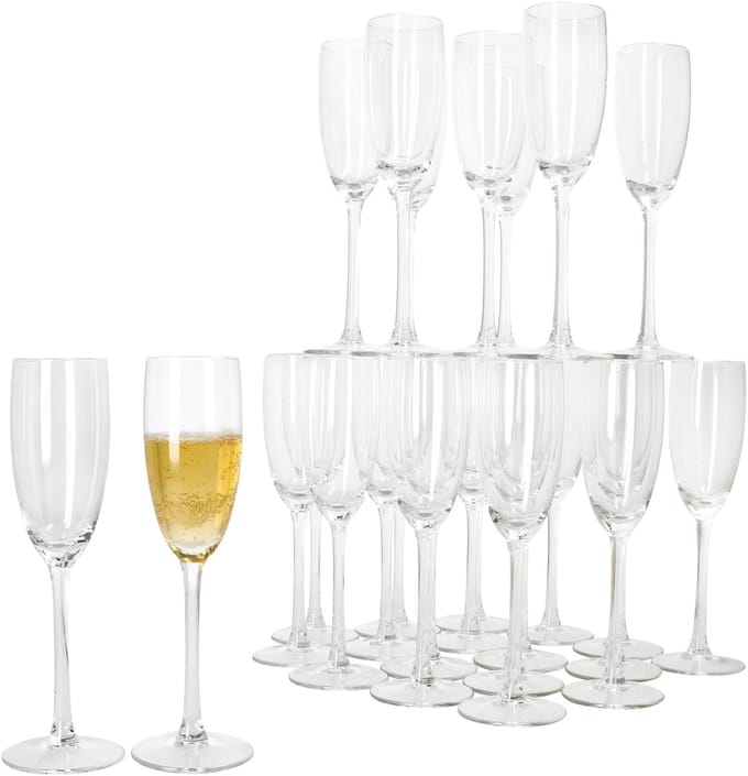 MamboCat Set van 25 GRANDE ROYAL champagneglazen - 174724