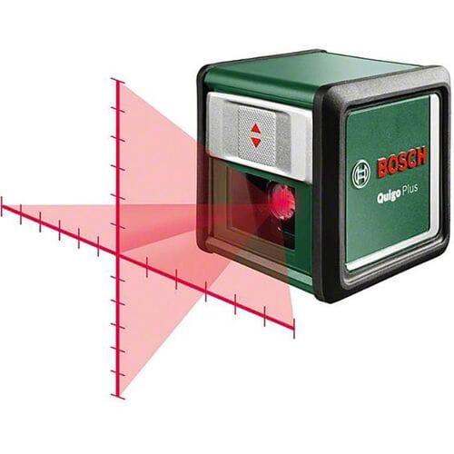 Bosch Quigo Plus - Kruislijnlaser - Inclusief Statief - Richtplaat - Batterijen