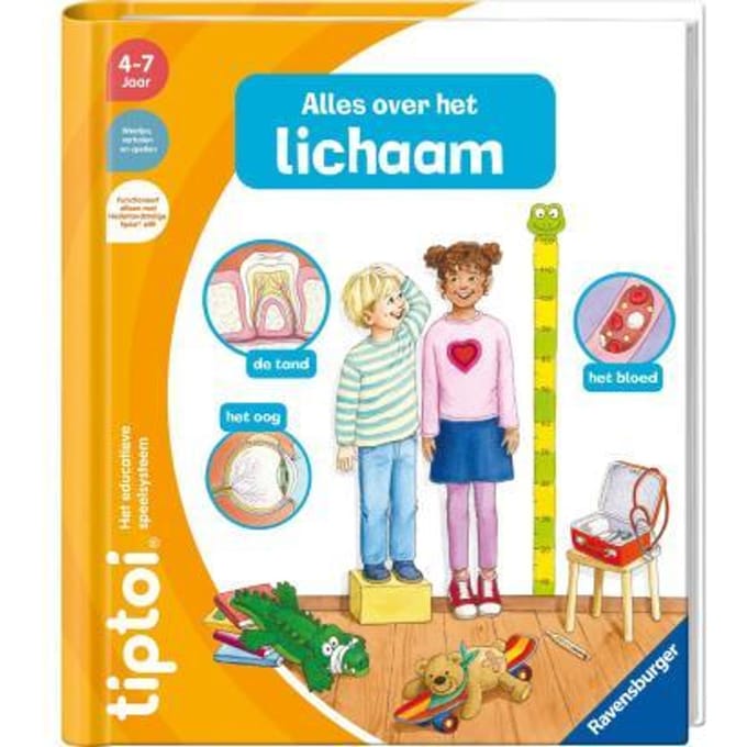 Ravensburger Tiptoi Alles over het lichaam Leerzame spellen