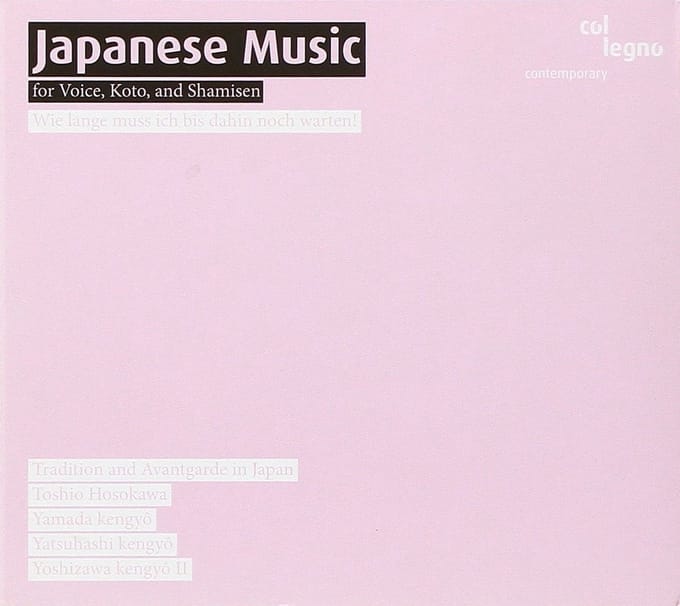 Various Original Artists - Jap. Music For Voice, Koto And Sham (CD)