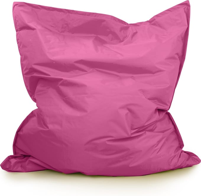 Drop & Sit Zitzak XL Nylon - Zitzakfauteuil - Woonkamerzitzak - Fuchsia - 130 x 150 cm