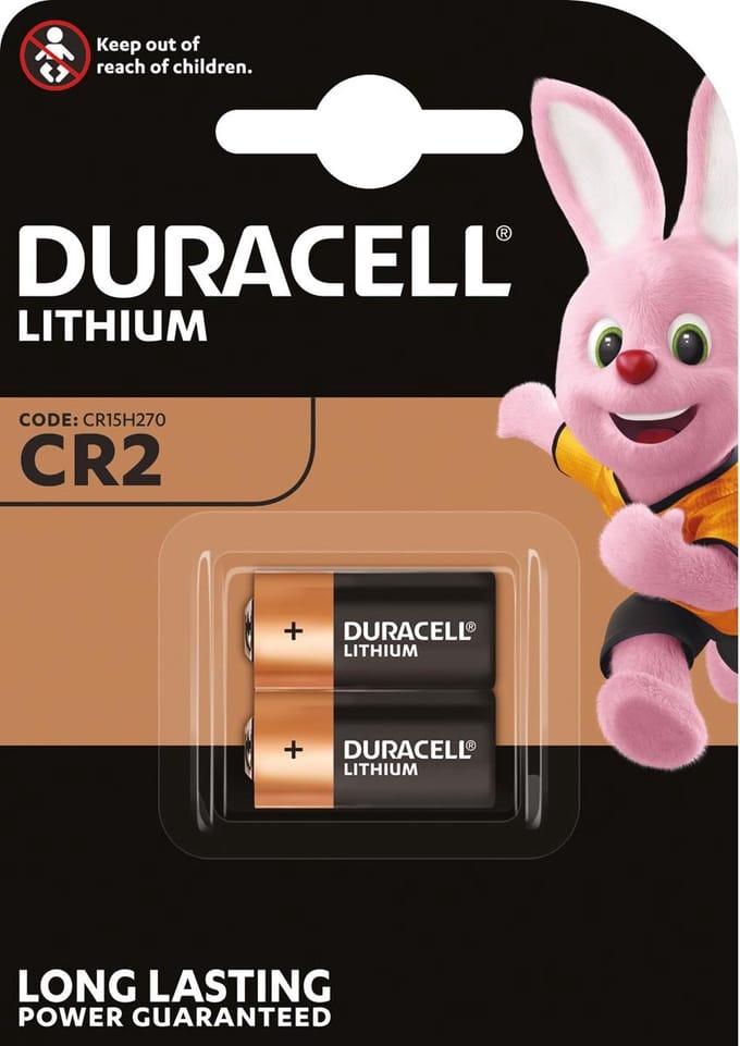 Duracell Ultra Lithium CR2 batterijen 20 stuks