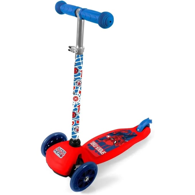 Kinderstep op 3 wielen Seven Spider Man