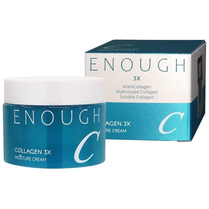 ENOUGH Crème Hydratante Collagène 3X 50gr white