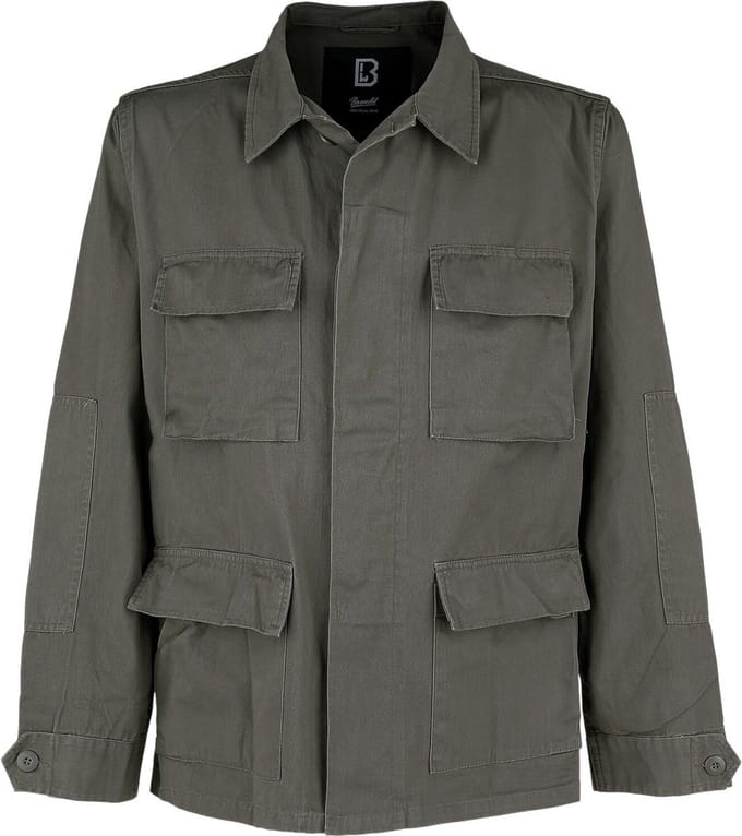 Brandit BDU Twill Heren Tussenseizoensjas - olijf - L