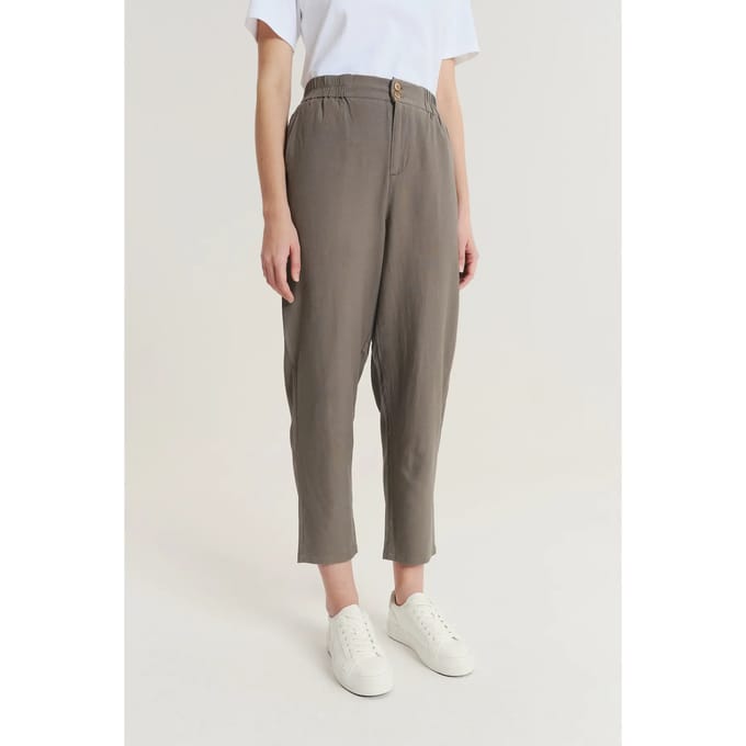 Elastische Taille Comfortabele Broek Dames Greenpoint Regular March