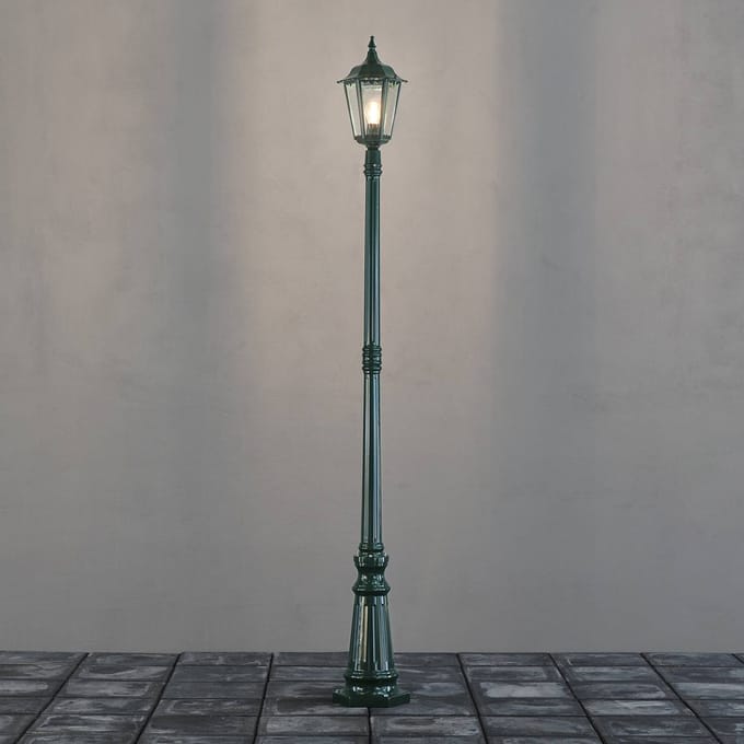 Konstsmide Mastlamp Firenze, 1-lamps, groen