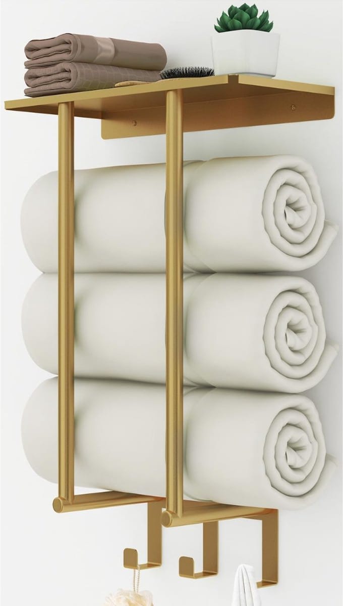 MRKK® Handdoekrek Badkamer - Handdoekhouder