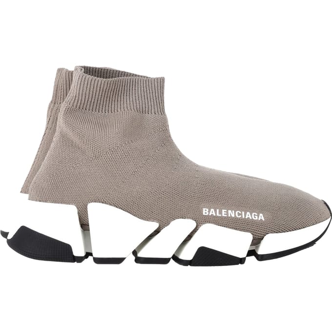 Balenciaga Speed 2.0 Sneakers in Grijze Polyester