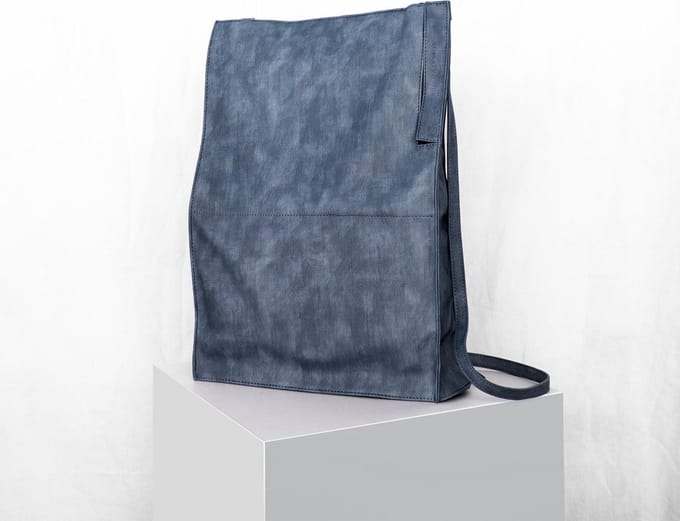 DesignNest FoldBag - Laptoptas - Blauw