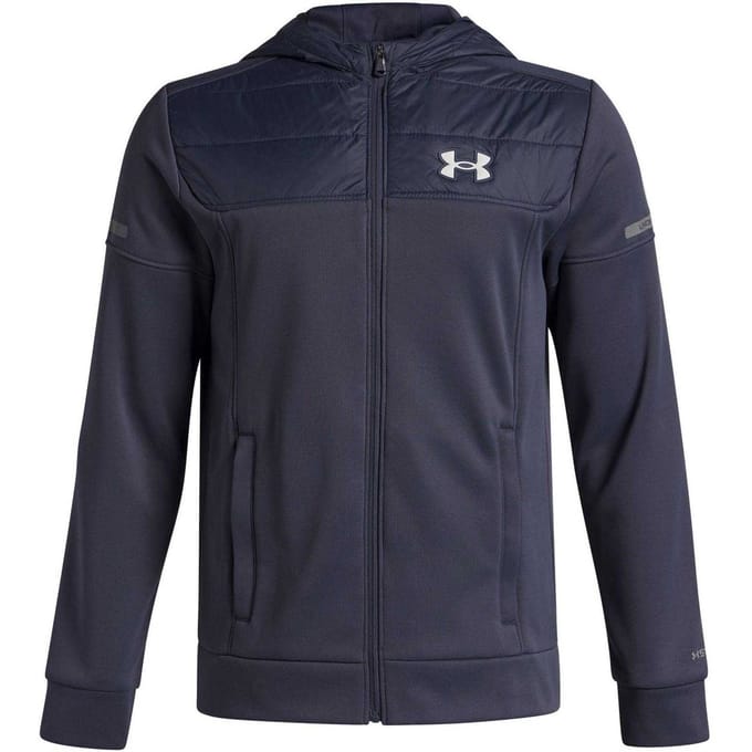 Under Armour Kinderen/Kinderen Effen Hooded Regular Jack (Frostgrijs)