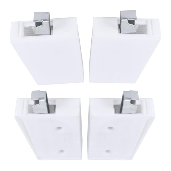 2Set Verstelbare Kast Hanger met Montageplaat Kast Meubel Hardware Onderdelen
