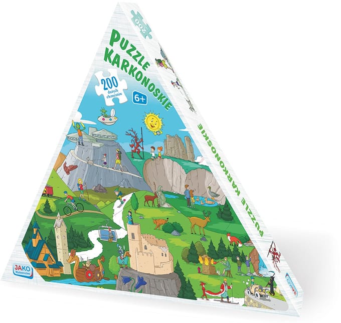 Puzzle karkonoskie 200 elementów - Karkonosze-puzzel 200 stukjes