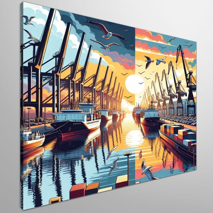Kunstprint | Wanddecoratie | Canvas | 40 × 40 cm