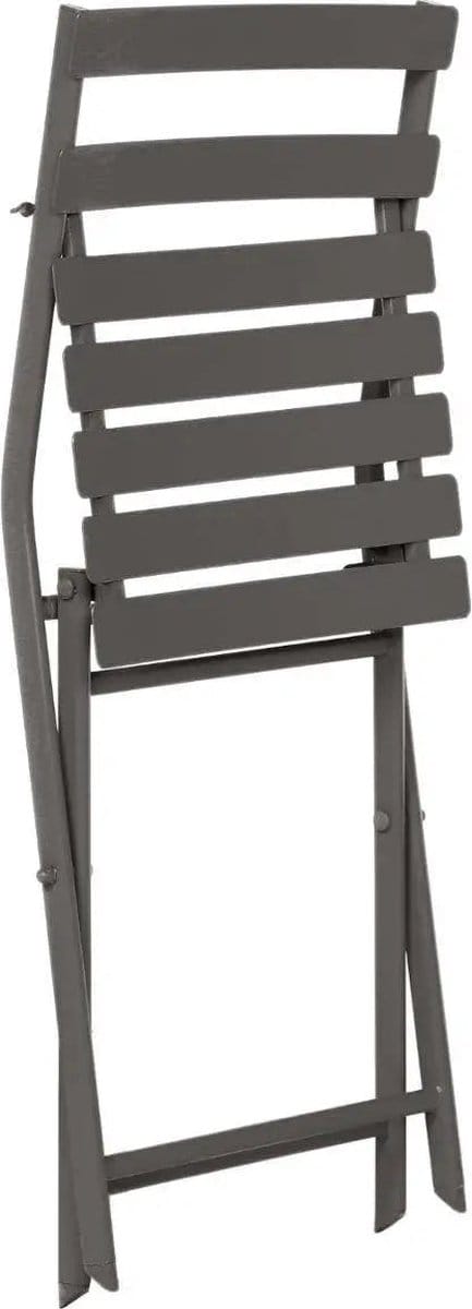Hespéride Luxe bistrostoel - Greensboro Stoel - Donkergrijs - 50x42x81cm