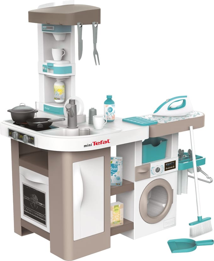 Smoby Tefal Kitchen with Household Station 36pcs.