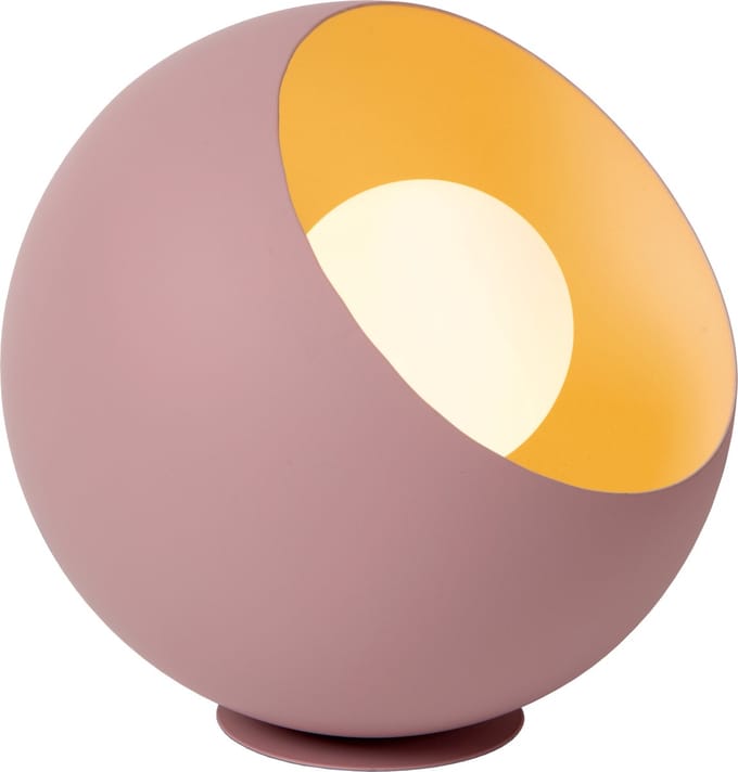 Lucide DOREDOS - Tafellamp - Ø 20 cm - 1xE27 - Roze