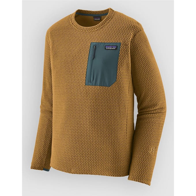 Patagonia R1 Air Crew Sweater bruin