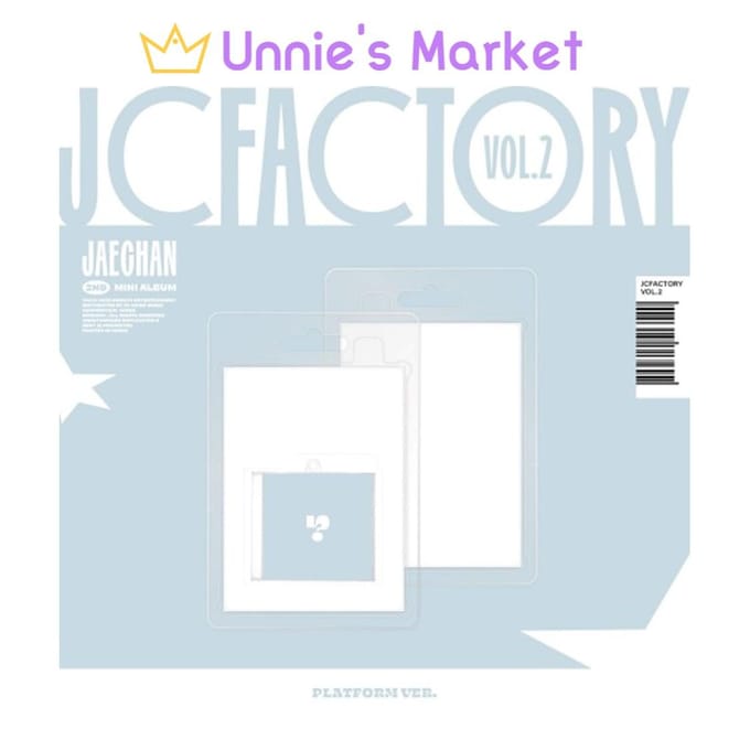 Jaechan 2ème Mini-Album Version Plateforme.    Jcfactory Vol.2 white