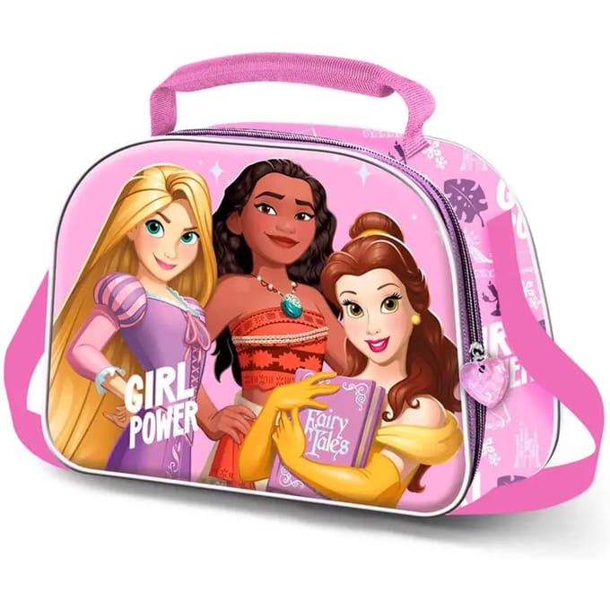 Karactermania - Disney - Princess Power-3D - Thermische Lunchtas - Snack - Lila