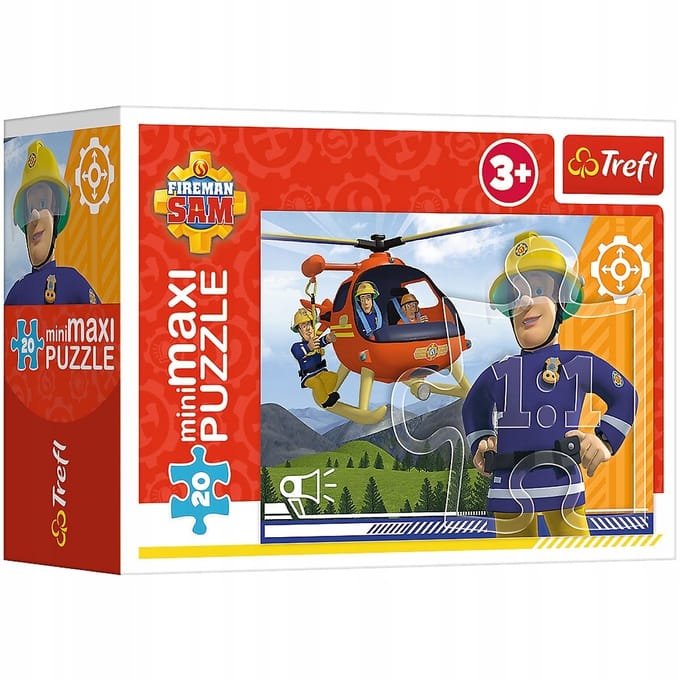 Trefl miniMAXI Brandweerman Sam Puzzel 20 Stukjes - 3 Jaar+