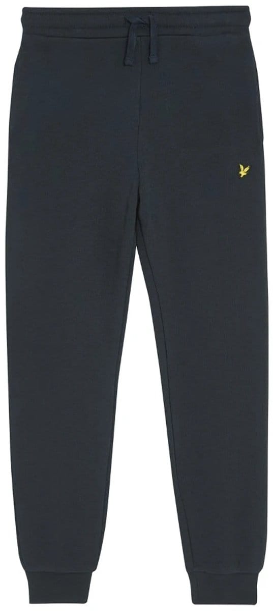 Lyle & Scott jongens joggingbroek met geborstelde achterkant - marineblauw