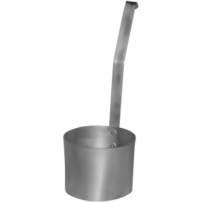 Cilindrische beker met aluminium steel Kamer