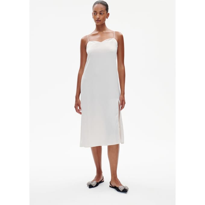 Baum und Pferdgarten Aleena Dress White Sand Größe: 42 | Midikleider Outlet | Damen | Braun