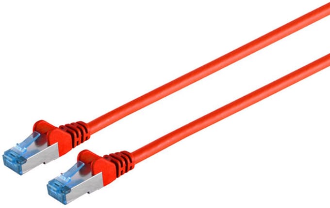 Patchkabel cat6A S/FTP PIMF rot 10m