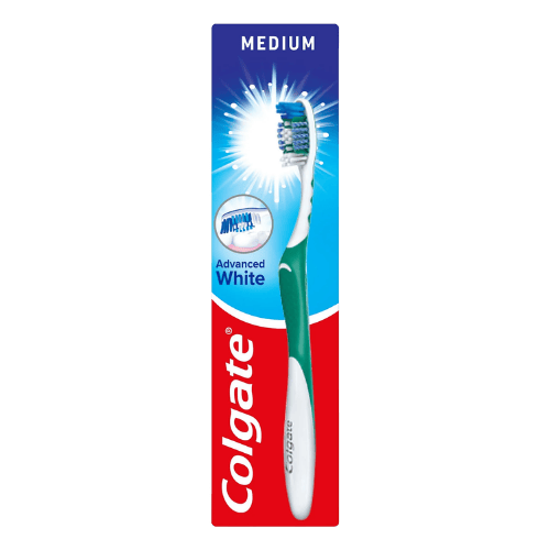 Colgate Advanced White Medium Tandenborstel - Assorti