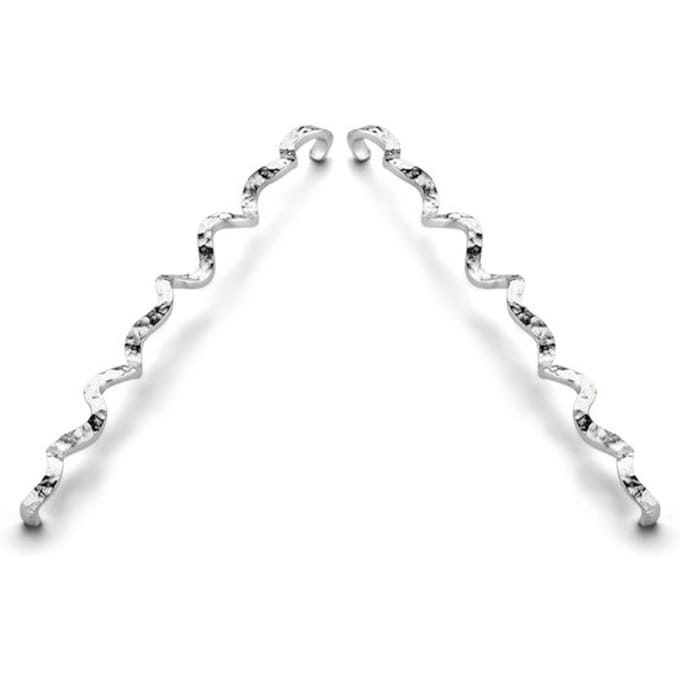 Casa Jewelry Oorhangers Etnic - Zilver