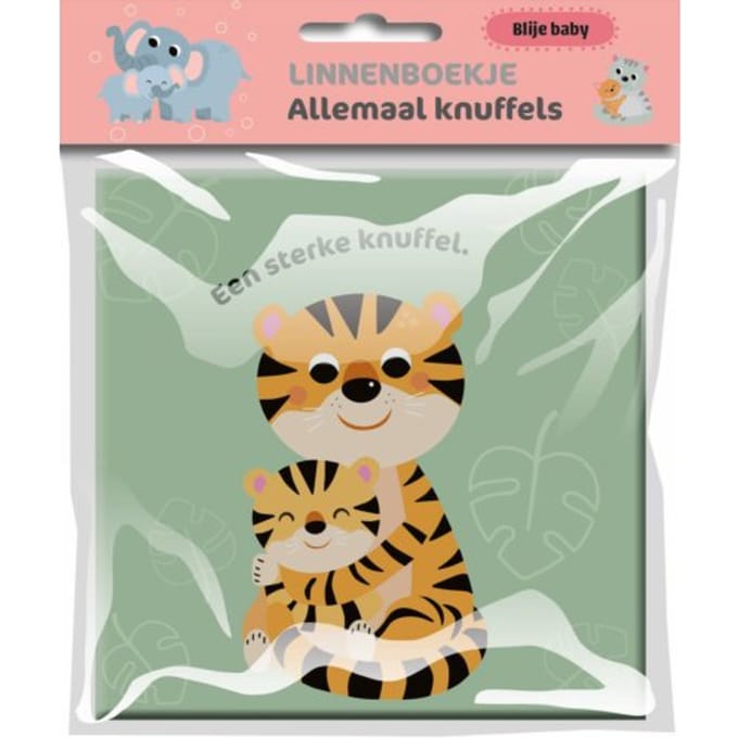 Blije Baby: Allemaal Knuffels (Linnenboekje)