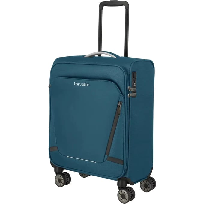 travelite Trolley Jetpack Multi Light 4 Cabin Petrol 55cm