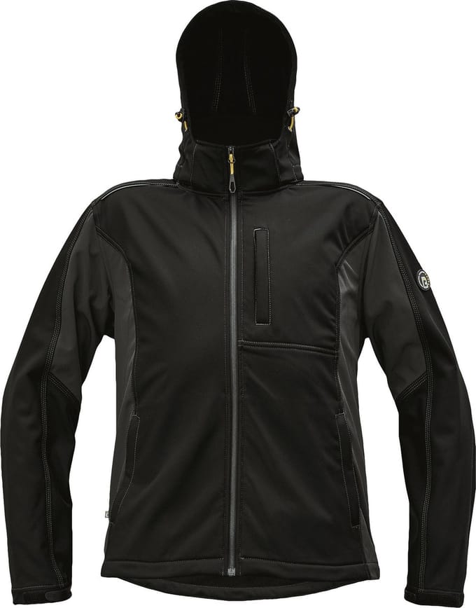 Cerva Dayboro Softshell jack zwart maat S